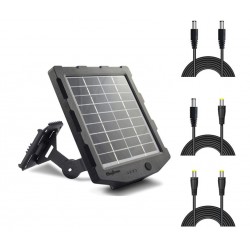 6V/12V Dual Voltage Mini Solar Panel Kit With Charging Cable