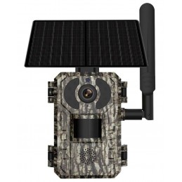 Live Streaming 4G Trail Camera with Solar Panel Kit