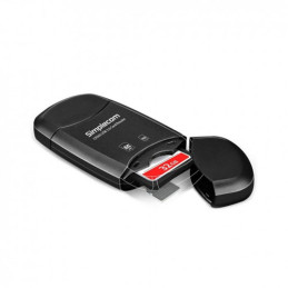 SIMPLECOM USB 3.0 Card Reader With Dual Caps