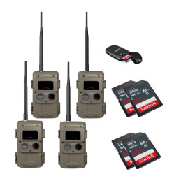 Cuddelink 4 x Pack with USB...